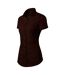 Chemisier Motif/style Éclair Femme Marron Malfini-3