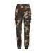 Pantalon À Poches Femme Marron Beige Urban Classics-1
