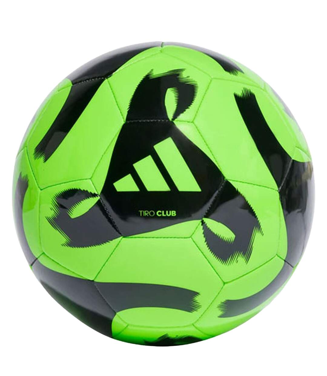 Ballon De Foot Tiro Club Taille 4 Noir Vert Adidas-1