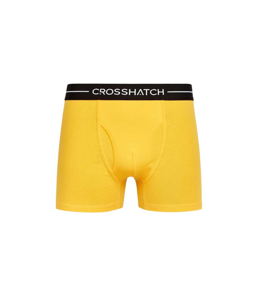 Pack of 2  Mens hexter boxer shorts  yellow Crosshatch