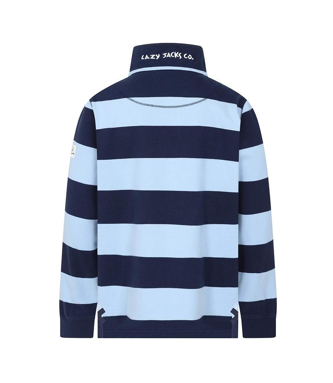 Sweat Motif/style Rayé Homme Ciel Lazy Jacks-3