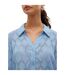 Blouse Manches Longues Mayla Femme Bleu Pastel Vero Moda-4