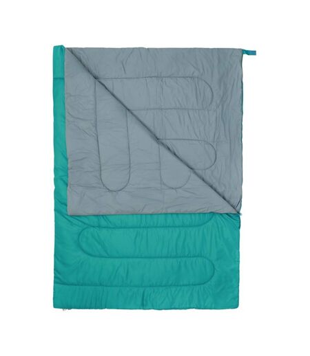 Sac De Couchage Basecamp 193 Cm X 137 Cm Bleu Sarcelle Mountain Warehouse
