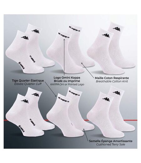 Pack de Chaussettes Femme Quarter KAPPA (Lot de 6)