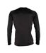 T-shirt Manches Longues Ribanano Homme Noir Inny-2