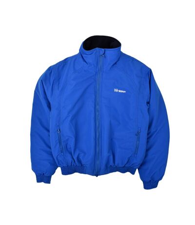 Unisex adult rastrick reflective detail winter jacket bright blue Whitaker