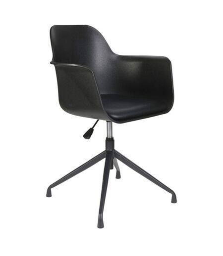 Fauteuil de bureau réglable et pivotant Chicago - Noir