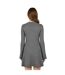 Robe Pull Motif/style Maille Torsadée Femme Charbon Chiné Jack Wills-4