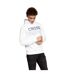 Sweats à capuche hensal homme bleu marine / blanc Crosshatch-3