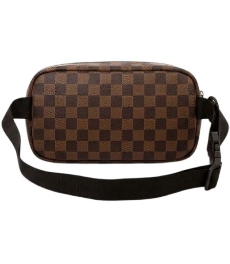 Checkerboard Bum Bag One Size Golden Spiral