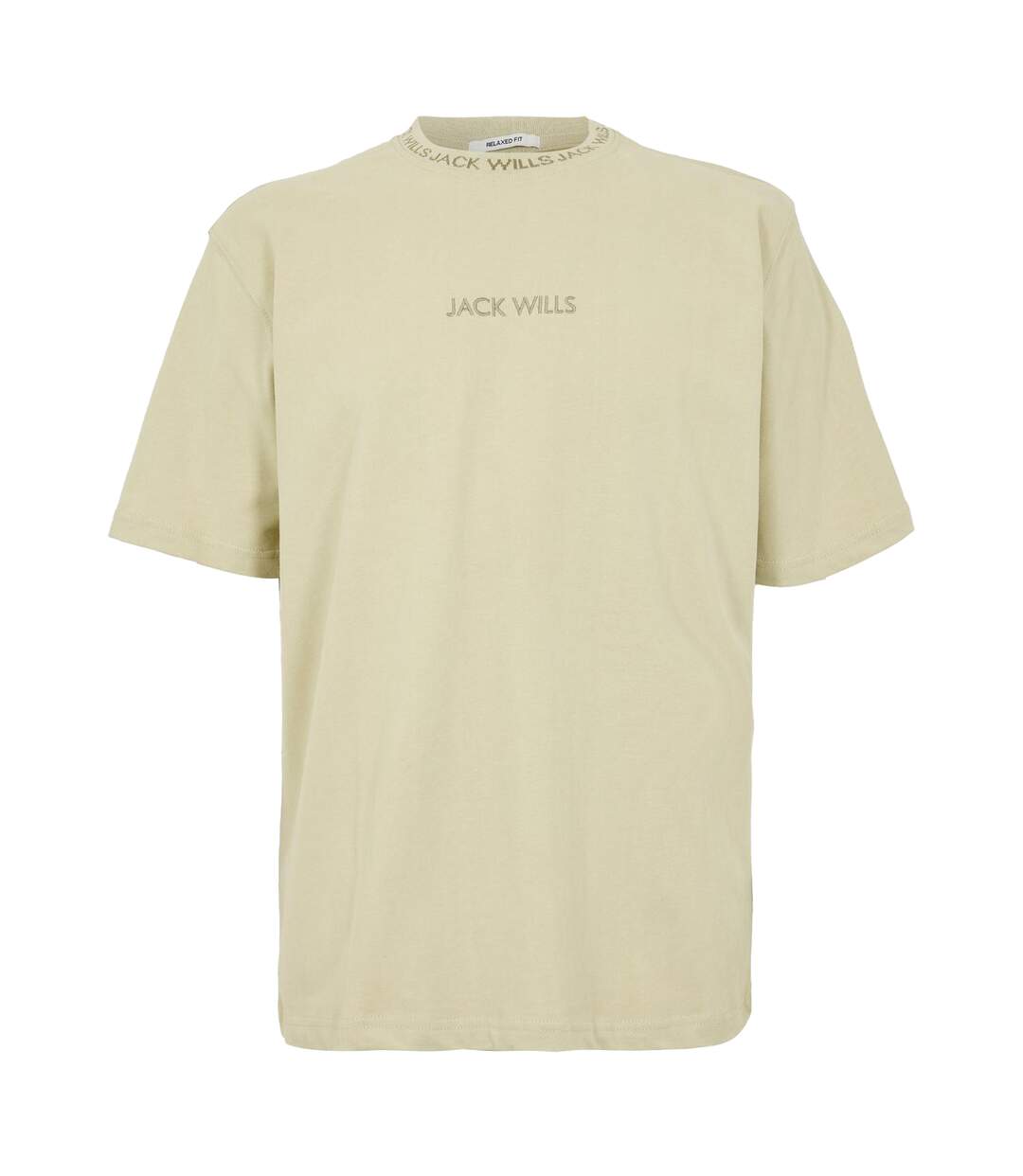 Mens Jacquard T-shirt Pistachio Jack Wills-2