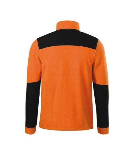 Veste Polaire Effect Adulte Orange Rimeck