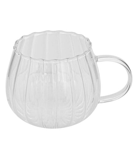 Lot de 6 Mugs en Verre Pumpkin 35cl Transparent