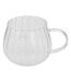 Lot de 6 Mugs en Verre Pumpkin 35cl Transparent-2