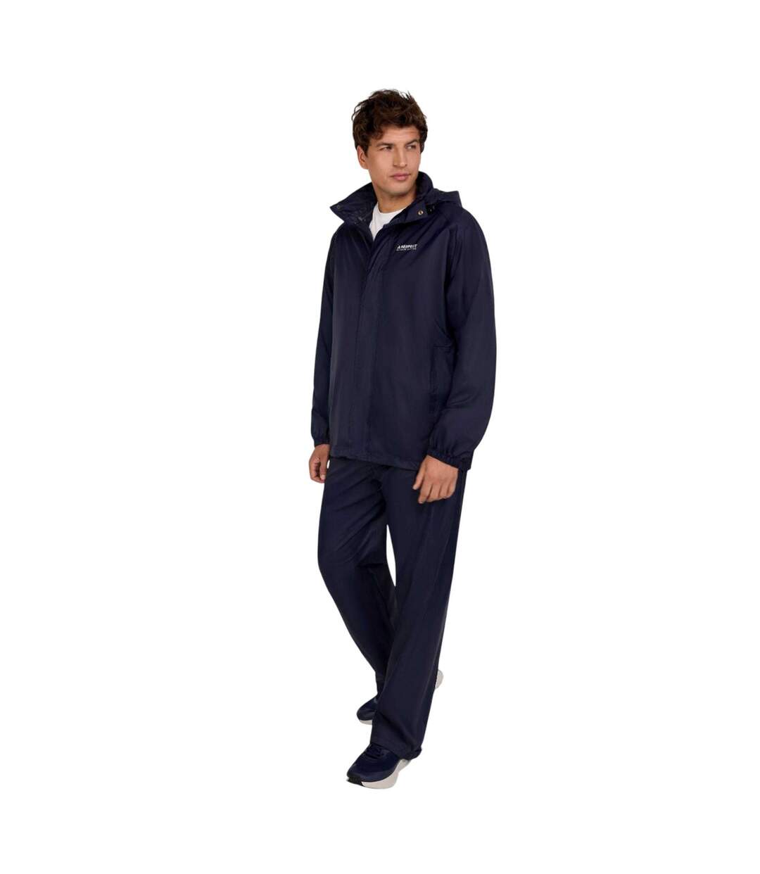 Veste Imperméable Motif/style Uni Homme Bleu Minoti-1