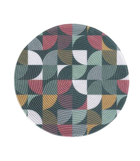 Set de Table Imprimé Rythmo 35cm Bleu