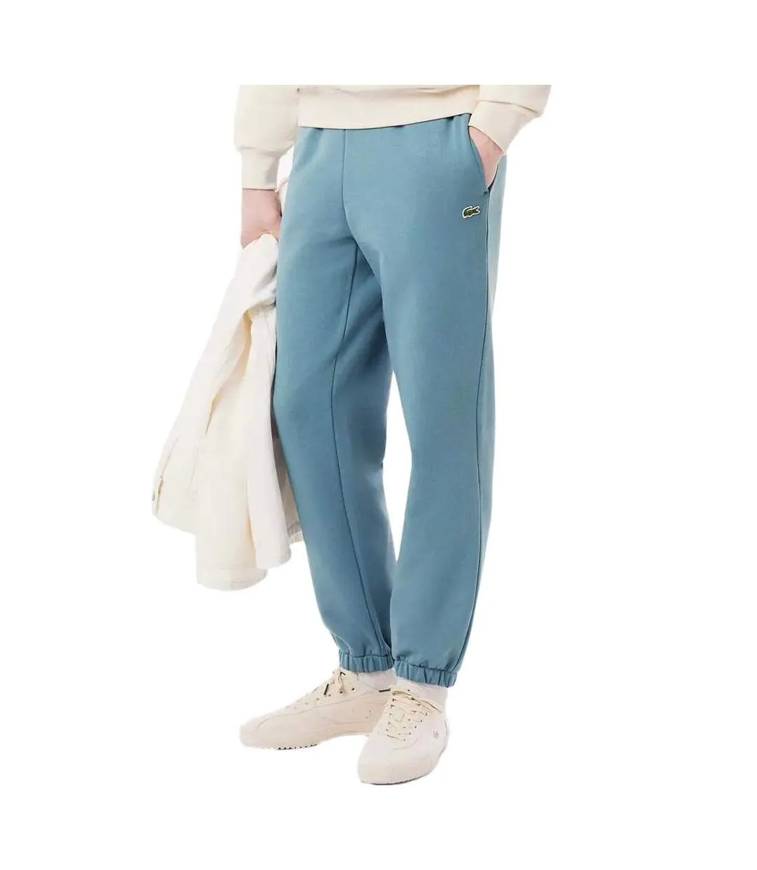Jogging bleu homme lacoste reular fit-1
