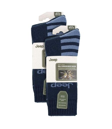 Paquet de 6 chaussettes de randonnée respirantes de marche pour hommes