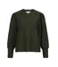 Blouse dentelle kaki femme vero moda dora-2