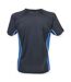 T-shirt Homme Bleu Marine Bleu Roi Blanc Finden & Hales-2