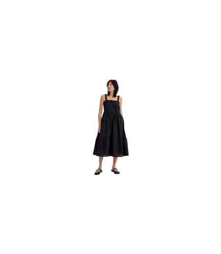 Robe Mi-longue Sans Manches Femme Noir Levis