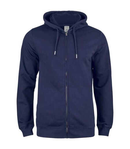 Veste À Capuche Homme Bleu Marine Foncé Clique