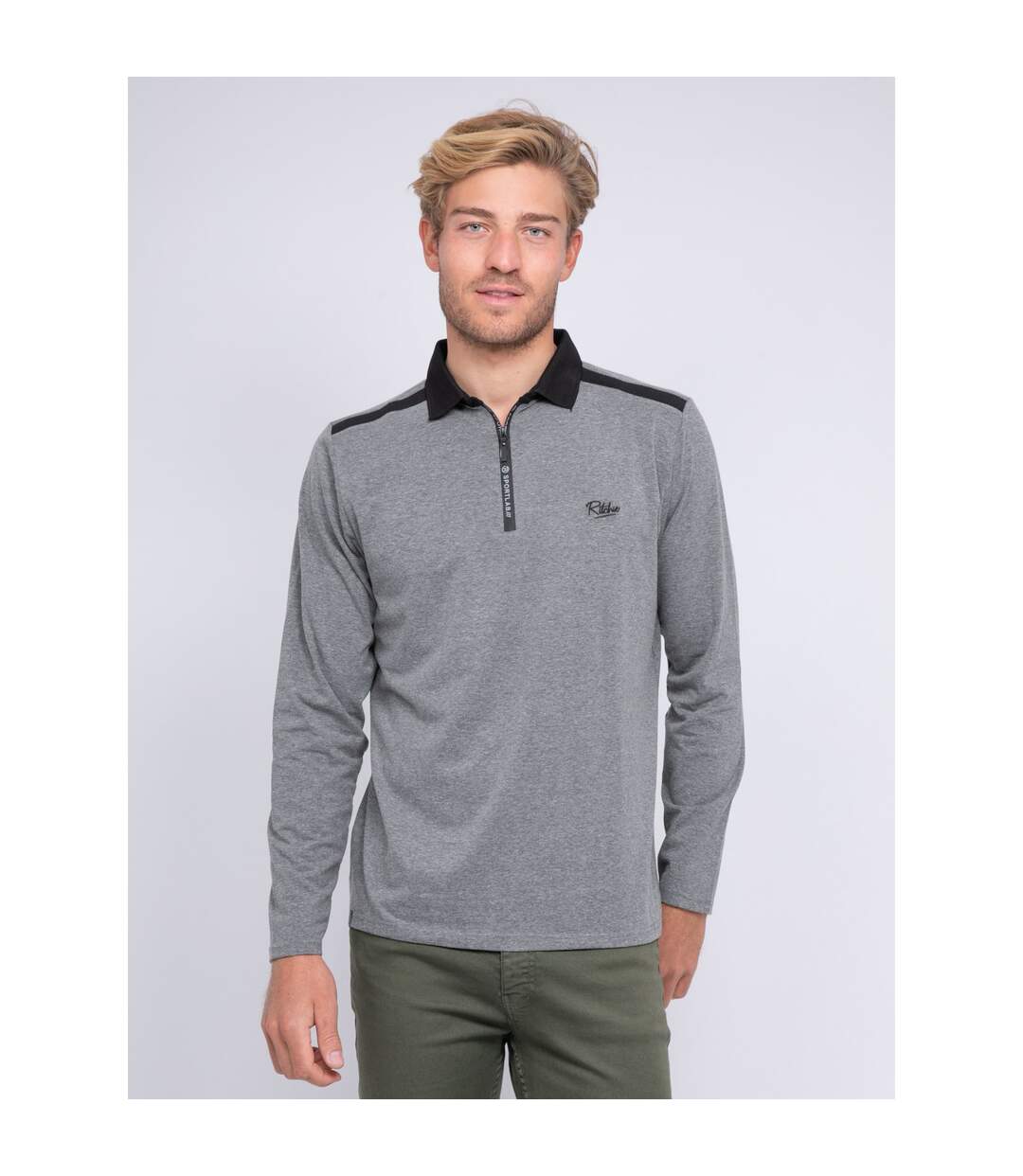 Polo manches longues PIBODI-1