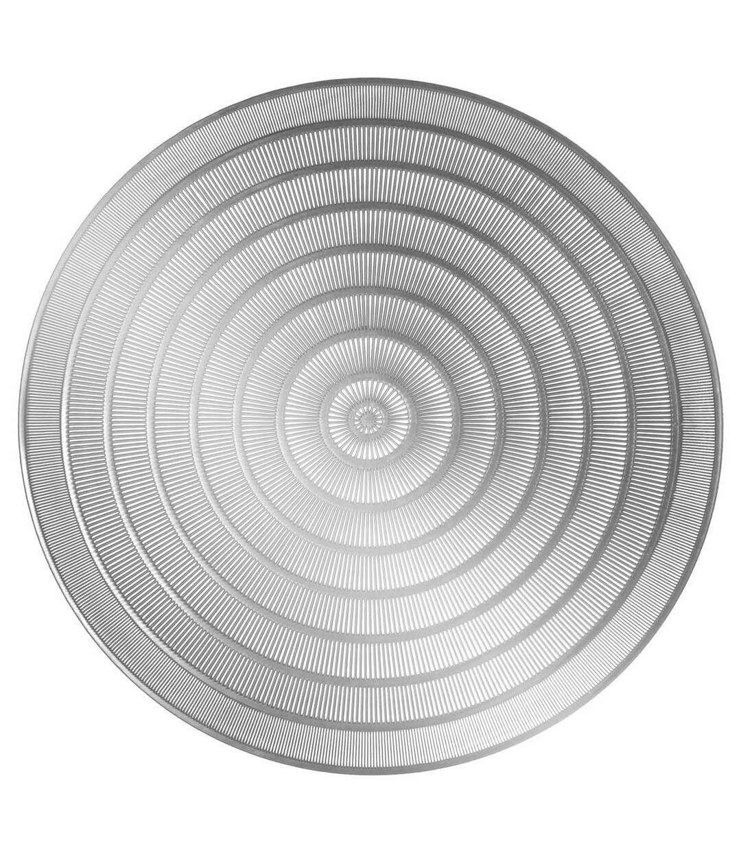 Set de Table Rond Ajouré Oriental 40cm Argent-1