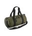 BagBase Recycled Barrel Bag (Military Green) (One Size)