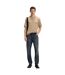 Mens Dusplito Split Logo T-shirt Beige Hugo Boss-4
