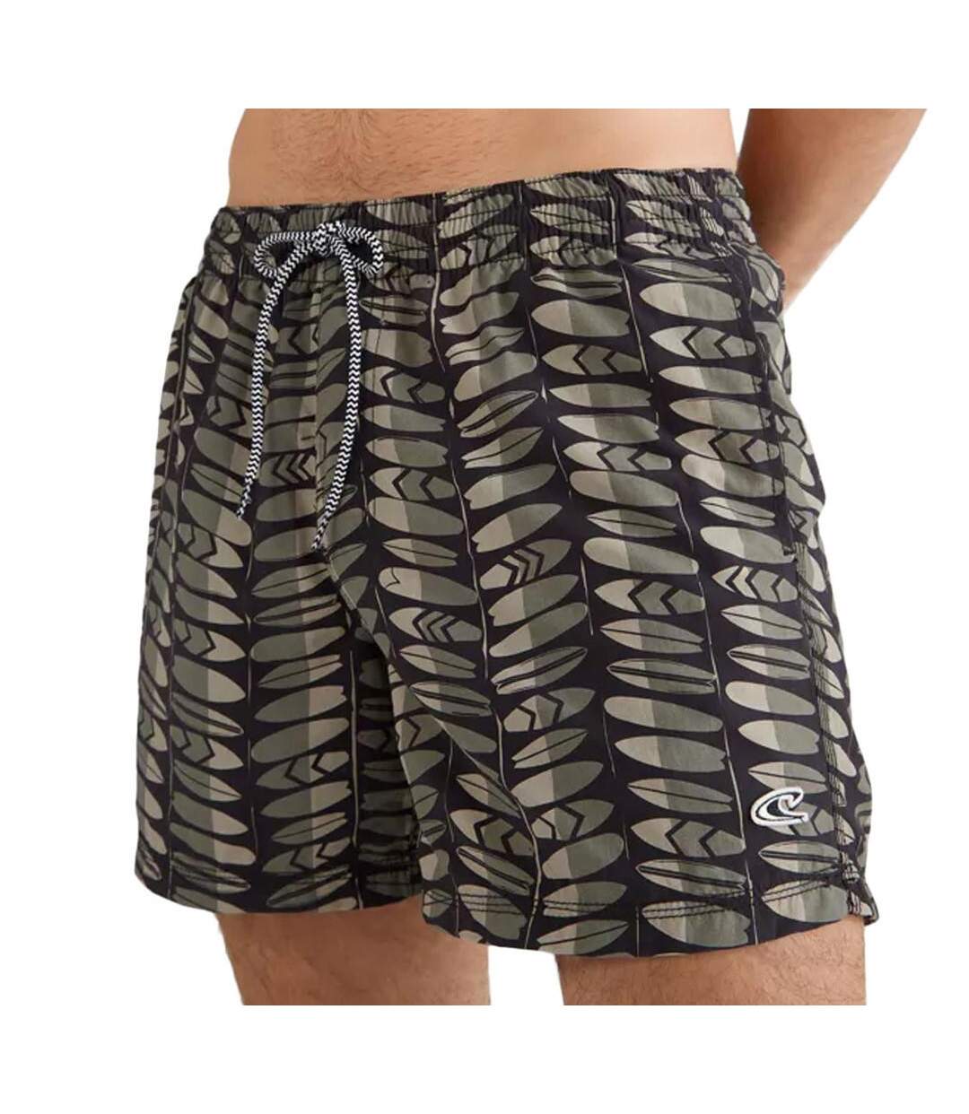 Short de bain Marron/Noir Homme O'Neill Surfboard - S-1