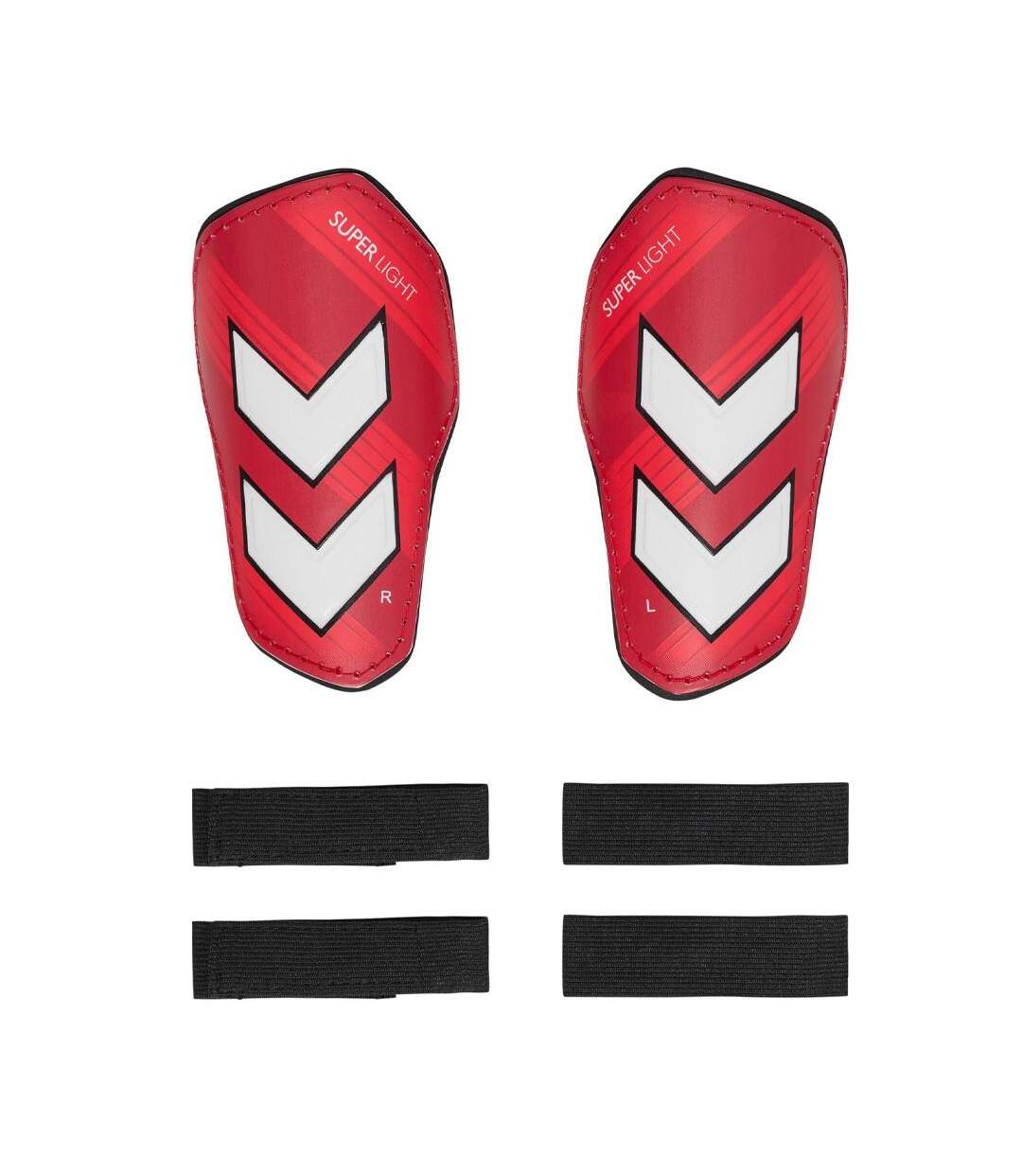 Protège-Tibias rouges hummel super light - l-1