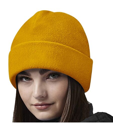 Bonnet adulte jaune foncé Beechfield