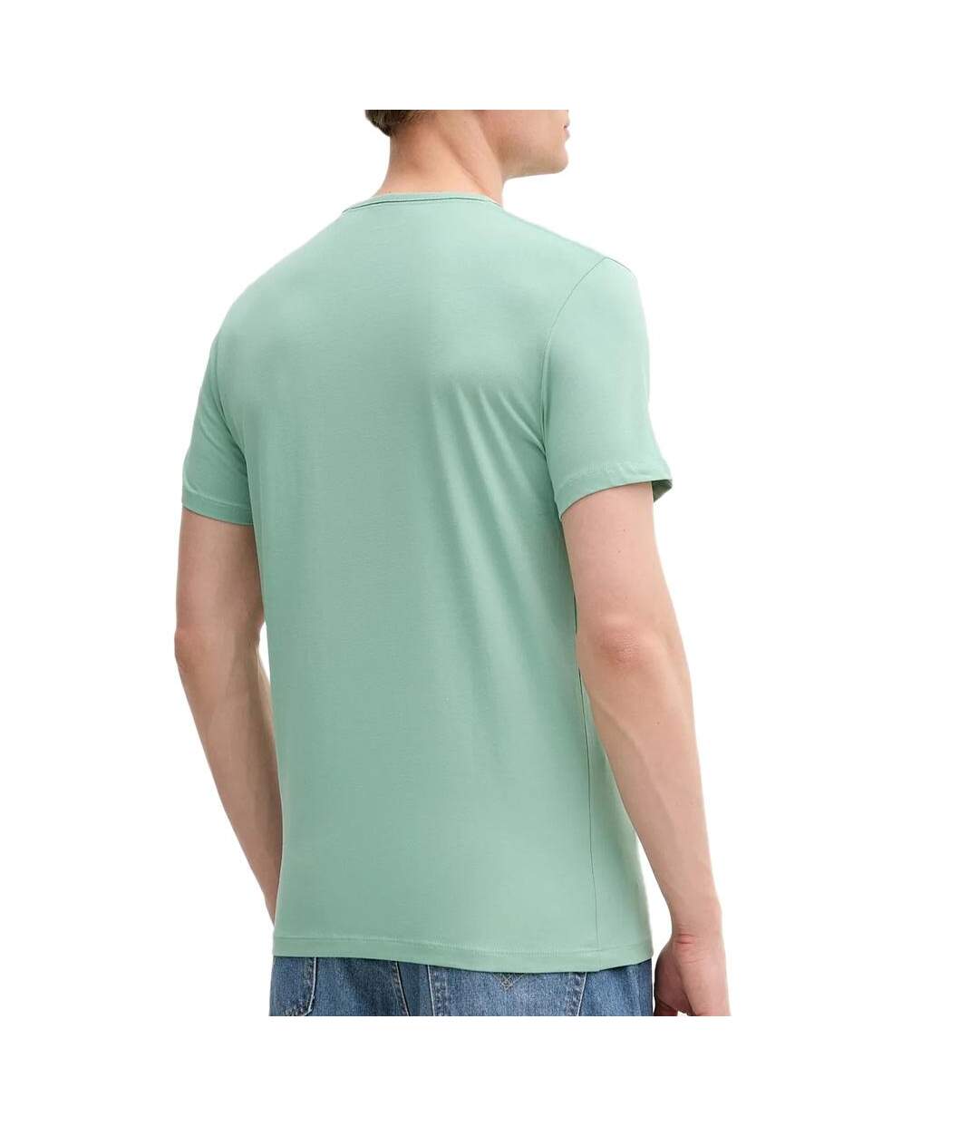 T-shirt vert clair homme pepe jeans original basic pm508212-2