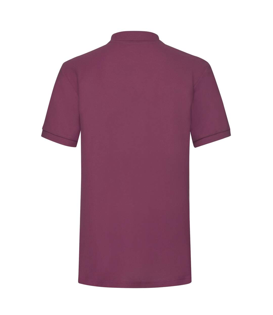 Polo 65/35 homme bordeaux Fruit of the Loom