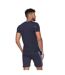 Ensemble t-shirt et short rentrays homme bleu marine Crosshatch