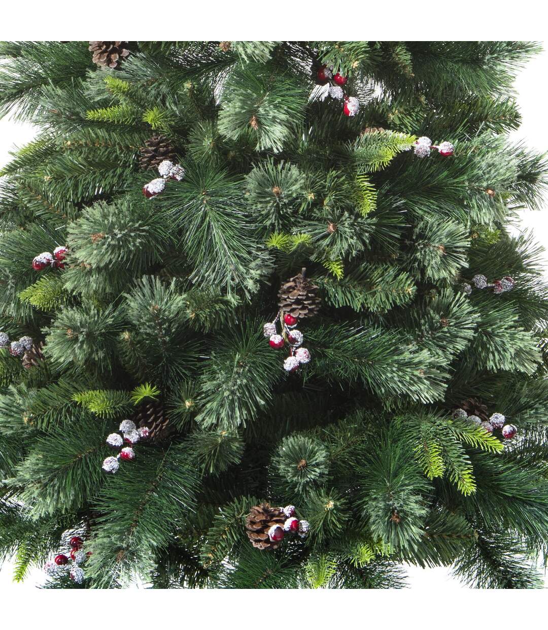 Sapin de Noël artificiel Wyoming - H. 180 cm - Vert-2