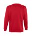 SOLS Mens Supreme Plain Cotton Rich Sweatshirt (Red) - UTPC2415