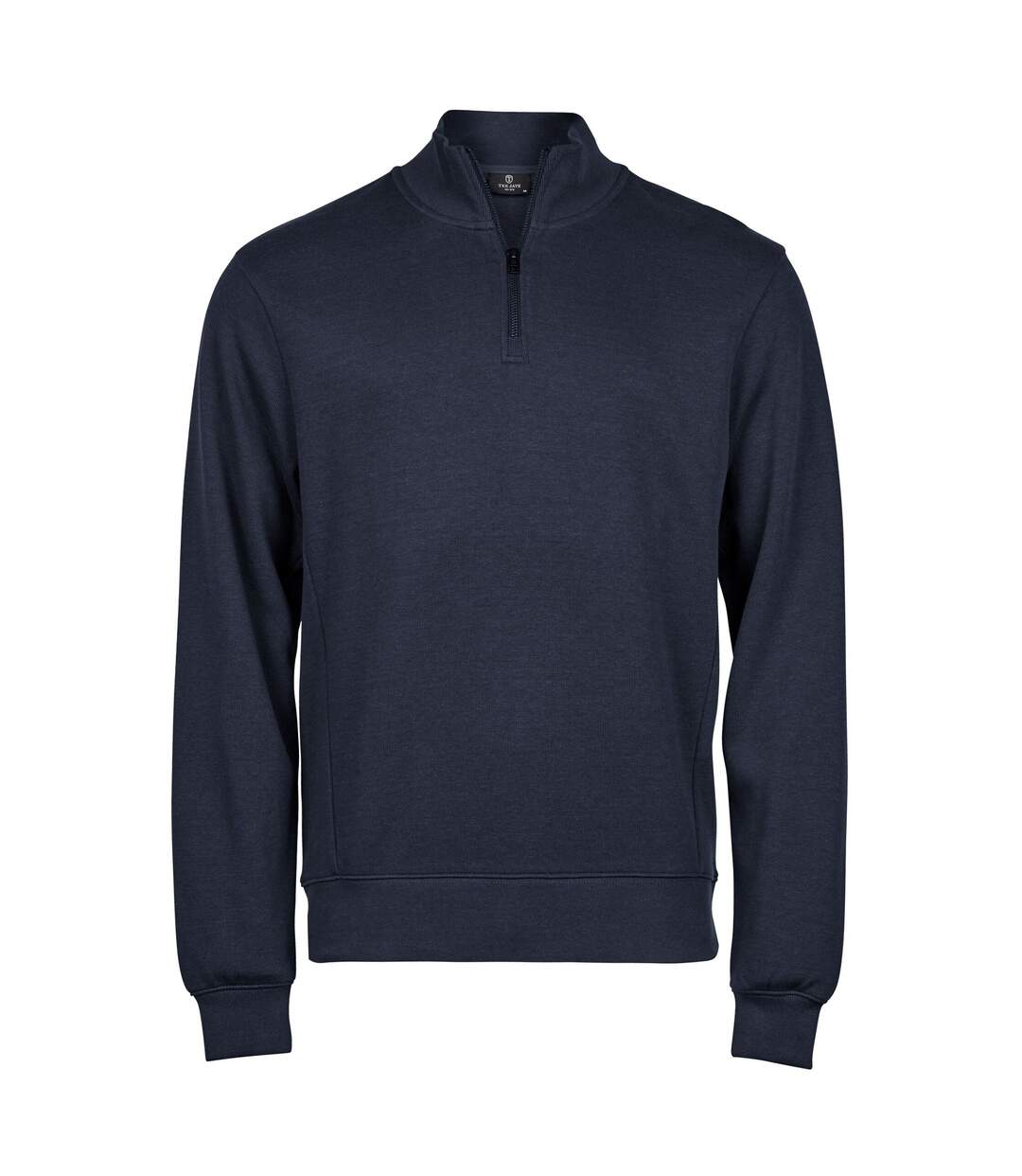 Sweat Motif/style Côtelé Homme Bleu Marine Tee Jays-1
