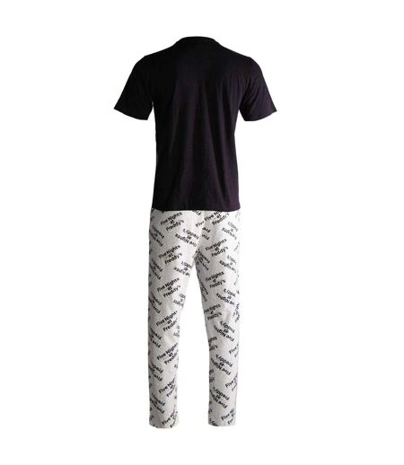 Ensemble De Pyjama Homme Noir Gris Five Nights At Freddys