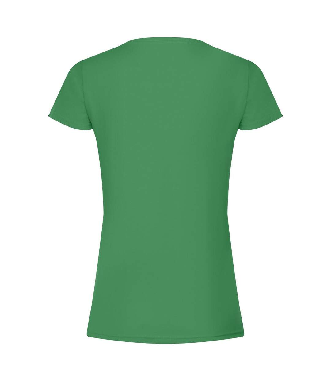 T-shirt Femme Vert Fruit Of The Loom-2