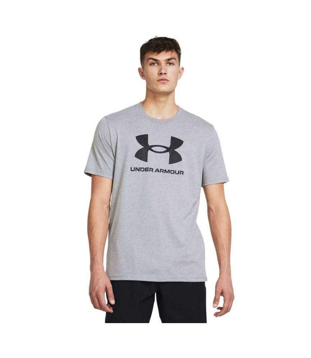 T-shirt Style Logo Sportstyle Homme Gris Under Armour-1