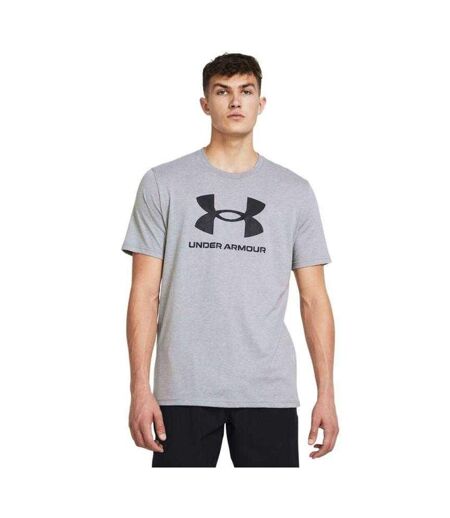 T-shirt Style Logo Sportstyle Homme Gris Under Armour