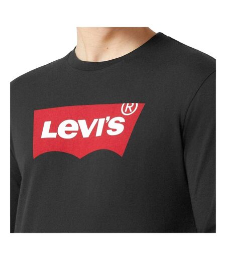 T-shirt Motif/style Ailes De Chauve-souris Homme Noir Levis