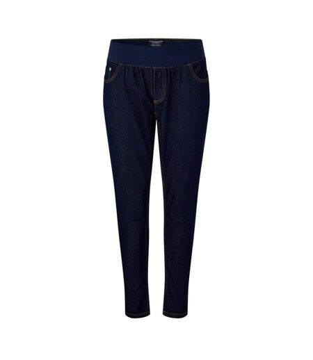 Womens/ladies High Waist Skinny Jeans Blue Wednesday