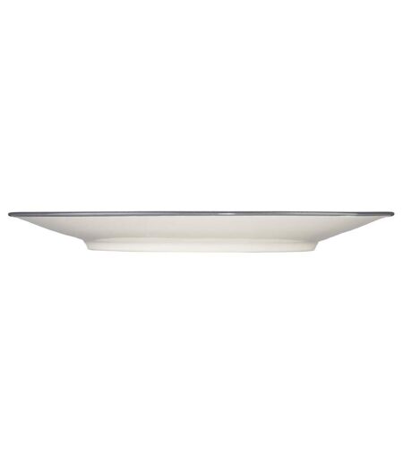 Lot de 6 Assiettes Plates Atelier 27cm Gris