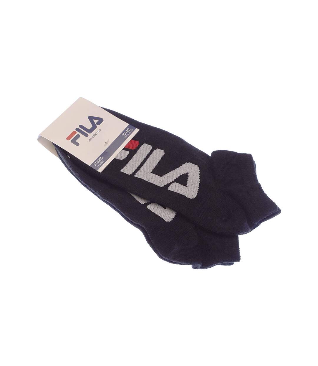 Chaussette Mini-chaussettes - Lot de 2 - Coton - Noir-1