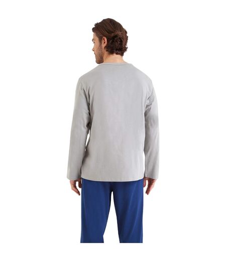 Pyjama long col V homme Nightwear Athena