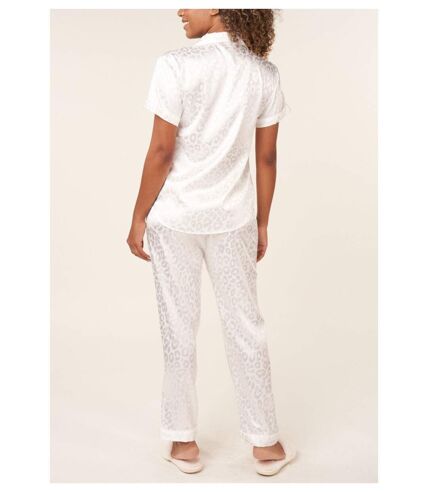 Pyjama fluide en satin