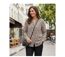 Chemisier Femme Imprimé Léopard Fluide Viscose Beige-4